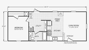 Single wide mobile home with a unique layout! Howey 1 Bedroom Single Wide Mobile Home Floor Plans Hd Png Download Kindpng