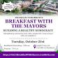 Oct. 21 Franklin Tomorrow Breakfast With the Mayors event image