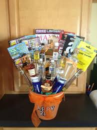 21st Birthday Gift Baskets For Him Pin By Samantha Kelly Felice On So Crafty 21st Birthday Cards 21st Birthday Gifts 21st Birthday