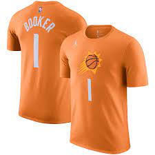 Shop adjustable, fitted & snapback phoenix suns hats. Nike Phoenix Suns Devin Booker Nba T Shirt Fansmania Eu