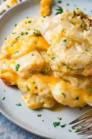 Sauté for about three minutes or until onions are starting to become translucent. Easy Cheesy Potato Casserole The Best Side Dish Oh Sweet Basil