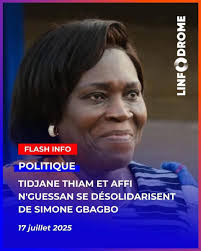 RENCONTRE POLITIQUE ENTRE LE RHDP ET CAP-CI, HIER MERCREDI 16 JUILLET  2025👍🏿 LA CAP-CI VOLE EN ÉCLAT !!!😧 DEUX AUTRES MEMBRES DE CAP-CI DONT  Tidjane THIAM DU PDCI-RDA ET AFFI N'GUESSAN DU