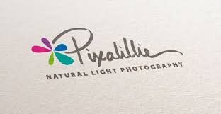 Pixalillie Photography Logo Branding On Behance Love The Colors And Typography Photography Logos Logo Branding Branding