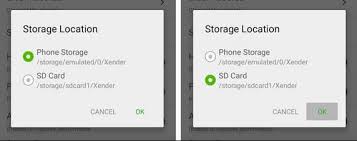Tap on it to enable using the sd card as the default storage for photos. How To Change Xender Storage Location In Android Save Path
