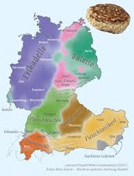 Maps On The Web Geschiedenis Meat Ball In German Dialects In 2020 Deutsche Dialekte Deutschland Schone Deutsche Worter