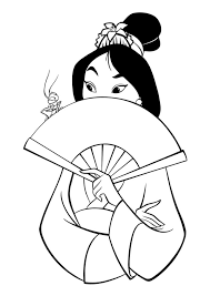 Desenhos para colorir do desenho animado da disney mulan. Desenhos De Mulan Para Colorir Imprimir Princesa Disney