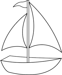 Colorable Sailboat Line Art Free Clip Art Clipart Black And White Clip Art Nautical Quilt