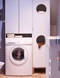 Laundry Cabinets Designed For Bathrooms Waschkuchenorganisation Ikea Wasche Badezimmer