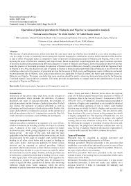 Malaysia has a unified judicial system, and all courts take cognizance of both federal and state laws. Http Www Lawjournals Org Download 5 2 11 73 Pdf