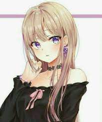 Maybe you would like to learn more about one of these? Images Of Blonde Hair Purple Eye Anime Girl