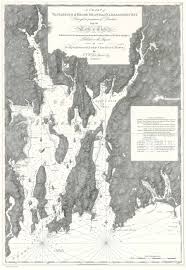 a chart of the harbour of rhode island and narraganset bay