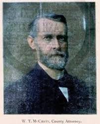 Capt William Thaddeus McCarty Jr. (1838-1925)