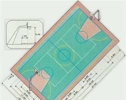 Imagem De Marcação De Quadra Esportiva