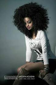 Ethiopian Model I Love Love The Big Curls Ethiopian Beauty Beautiful Natural Hair Beautiful Hair