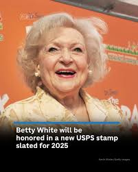 For decades, beloved TV icon Betty White delivered smiles and laughter to  fans of all ages. The U.S. Postal Service is making sure that legacy will  continue — one stamp at a
