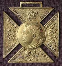 Queen Victoria S Golden Jubilee 50th Anniversary Reign Medal 1887 Queen Victoria British Royalty Golden Jubilee
