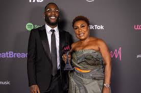 Burna Boy's Mom Bose Ogulu Named Manager of the Year at 2022 ...
