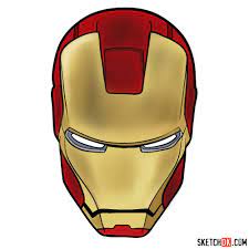 Maybe you would like to learn more about one of these? How To Draw An Iron Man Mask Sketchok Easy Drawing Guides