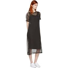 Adidas Originals Black Layered Mesh Dress Mesh Dress Dresses Outfits