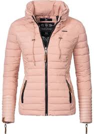 Online shoppen, in der filiale abholen. Navahoo Steppjacke Gini Modische Mitteldick Gefutterte Damen Ubergangsjacke Online Kaufen Otto