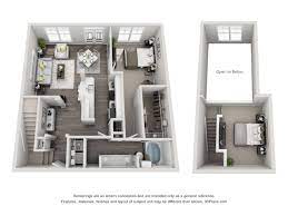Perfect Open Floor Plan Apartments Atlanta Ga And View Open Floor Plan Apartments Floor Plan Design Architectural Floor Plans