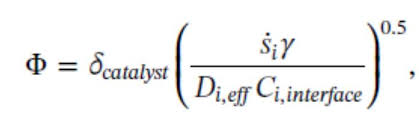 We need to generalize this for other catalyst shapes, other reaction orders, and 8 less idealized configurations…! Diffusion Limitation In Porous Catalyst Layer Ansys Learning Forum