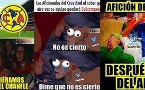 May 31, 2021 · atlas felicitó a cruz azul y sus aficionados exigen dejar de ser la burla tras 70 años te presentamos los 70 años del atlas, que son nuevos clientes de los memes. Llegaron Los Memes De La Final Entre Cruz Azul Y America El Sol De Toluca Noticias Locales Policiacas Sobre Mexico Edomex Y El Mundo