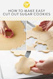 How To Make Sugar Cookies Wilton Cutout Sugar Cookies Sugar Cookie Recipe For Decorating Homemade Sugar Cookies