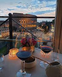 Uncommon Hotels On Instagram Tag Someone You D Share A Romantic Dinner With This View At Aroma Restaurant In The Palazzo Ma Romantic Dinners Rome Wine Drinks