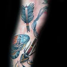 There are many stories about why a prisoner would have this tattoo, but the most common is that an unfilled teardrop might symbolize the death of a loved one, while an opaque one might show that. 30 Broken Arrow Tattoo Designs For Men Sharp Ink Ideas