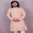 Print Cotton Kurta with Pajama product image