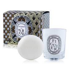 diptyque figuier mini candle philosykos soap set 聖誕限量 無花果蠟蠋35g 香氛皂25g soap set gifts fig tree