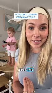 Duh Dee Duh Dee Duh Kid Starts Climbing Table