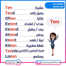 طريقة نطق و لفظ الحروف الانجليزية في الكلمات بالصوت و الامثلة English 100