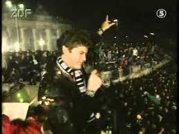 david hasselhoff berlin 1989 berlin wall berlin wall fall good old times