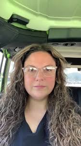 Sporting the natural curly hair and driving around in the Jeep today!!...