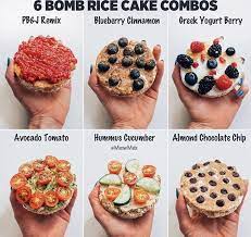 Rice cake = good stuff. Pin By Alexa Davis On Healthy Snacks Healthy Snacks Recipes Food Rice Cakes
