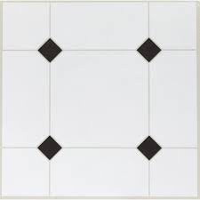 Whether you want luxury vinyl plank flooring vinyl tile or vinyl sheet flooring we have it at the home depot. Home Impressions Vinyl Floor Tile Black Diamond Vinyl Flooring Tile Floor Vinyl Floor Tiles