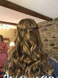 Cute Hairstyle Braided Half Up Half Down Half Braided Hairstyles Dance Hairstyles Long Hair Styles