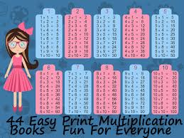 44 Mini Books X2 To X12 Multiplication Times Table Tests 4 Per Table Answers Instr Multiplication Learning Multiplication Tables Learning Multiplication