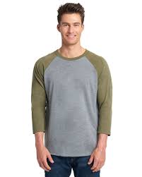 Next Level 6051 Unisex Triblend 3 4 Sleeve Raglan Tee