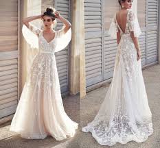 Boho Bridal Gown Lace A Line Simple Beach Wedding Dress W201331 China Wedding Gown And Zuhairmuard Wedding Dress Price Made In China Com