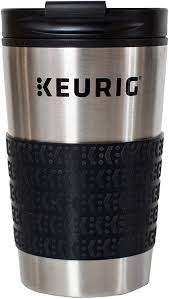Check spelling or type a new query. Amazon Com Keurig Travel Mug Fits K Cup Pod Coffee Maker 12 Oz Stainless Steel Kitchen Dining