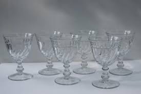 Up until the publishing of this page, all patterns postings have been within blog posts, which makes research a little difficult. Vintage Crystal Stemware Bar Glasses