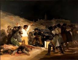 Goya The Third Of May 1808 Sanat Akimlari Romantizm Sanat Akimi Francisco Goya Tablolar Dunya Tarihi