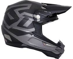 6d helmets atb 1 dh bmx carbon macro full face helmet black xs