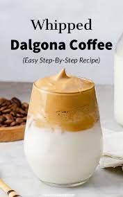 4 Ingredient Dalgona Whipped Coffee Recipe Step By Step Recipe Coffee Recipes Interesting Food Recipes Recipes