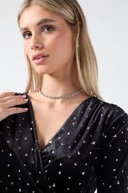 Marc Angelo Velvet Dress Black MA810443