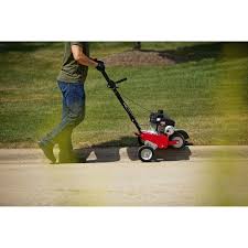 It starts easily and works effectively. Tbe550 Wheeled Edger Trencher Troy Bilt Us