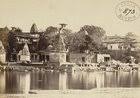 Ghats and temples on the River Sipra at Ujjain -1869 Photograph of the ghats and temples on the River Sipra at Ujjain, taken by George Edward Herne in 1869. : r/hinduism